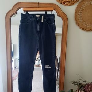 NWT Madewell Black Mom Jeans